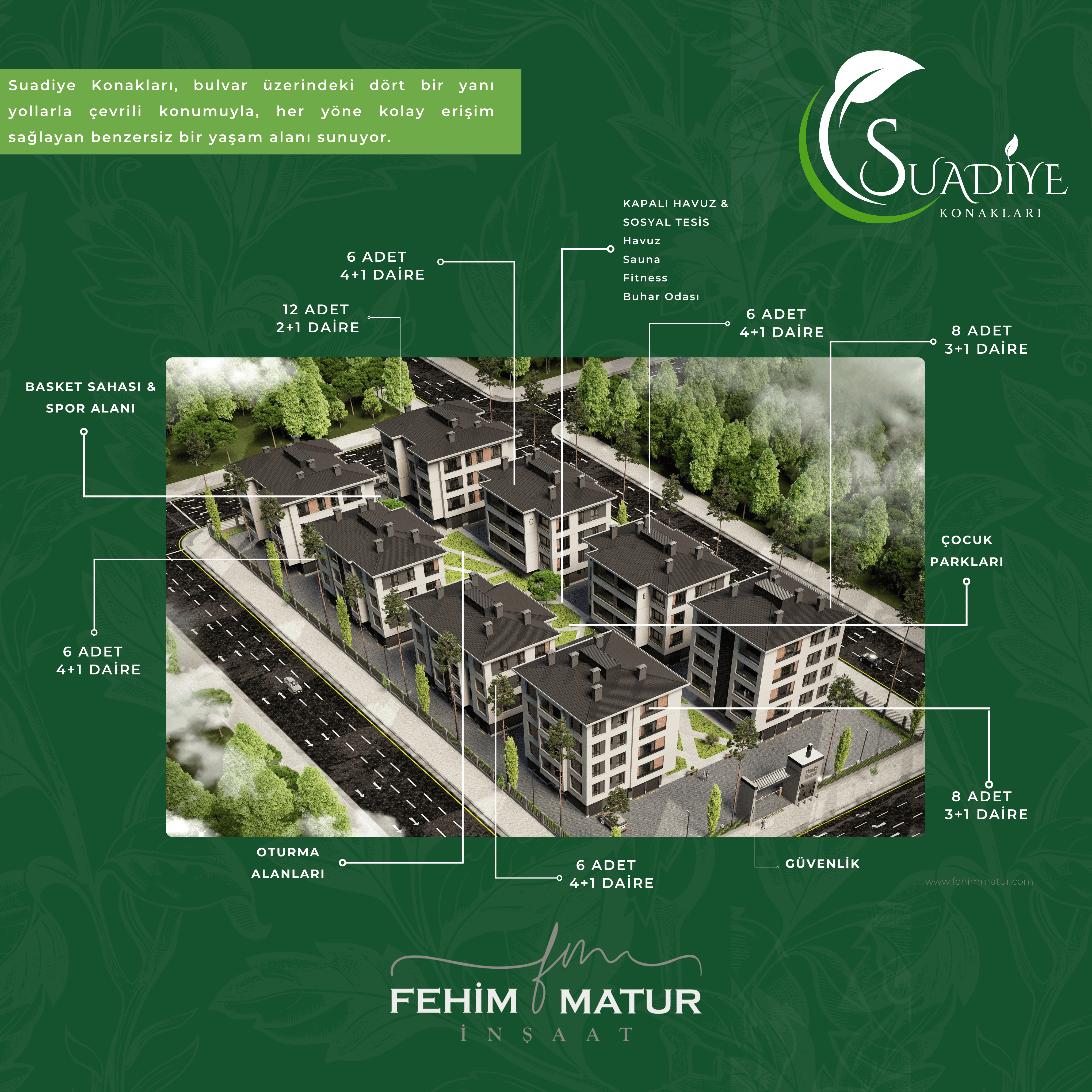 Suadiye Konakları Dış Görünüm