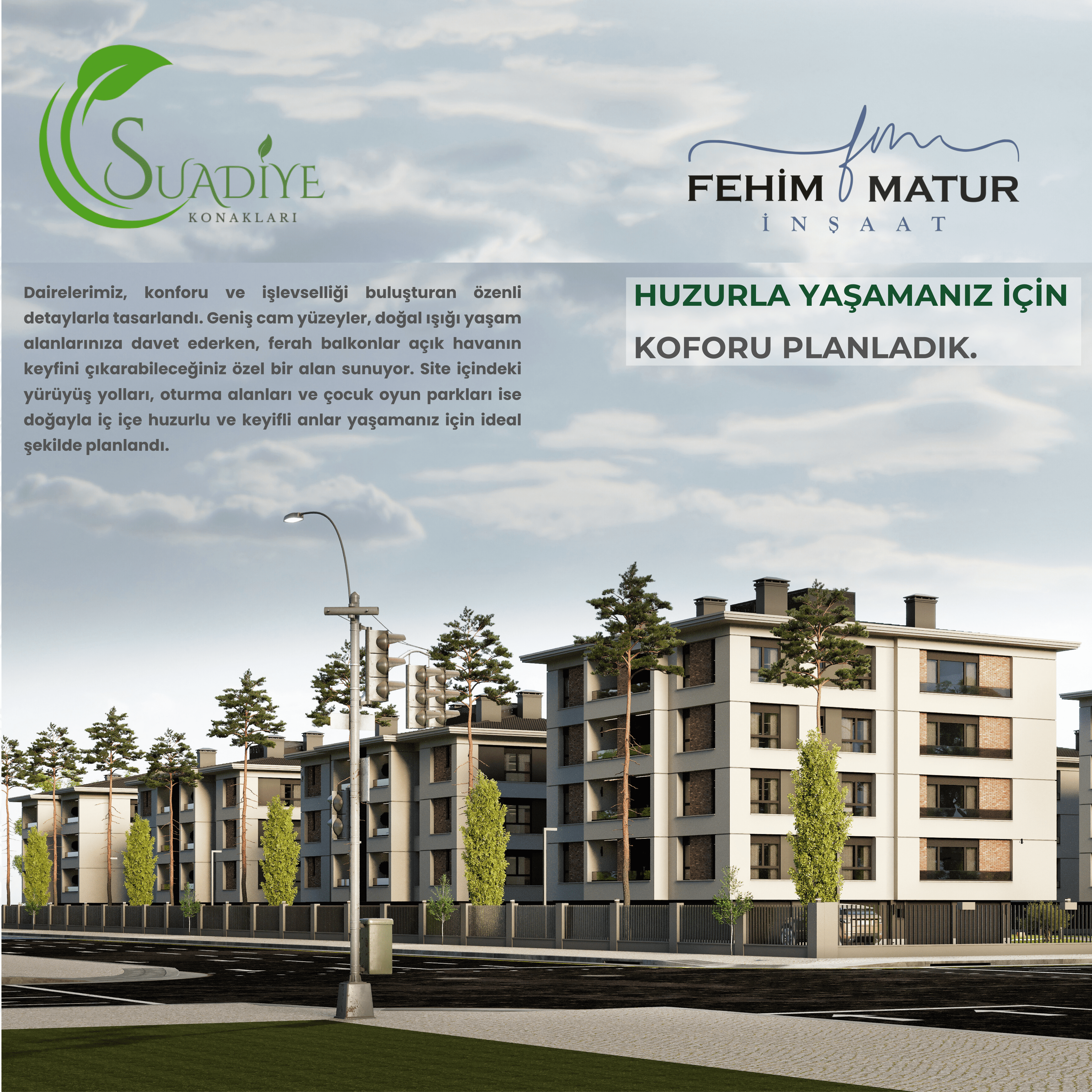 Suadiye Konakları Sosyal Alanlar